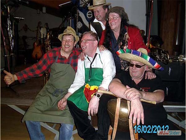 Faschingsnarren  beim  Unsinnigen